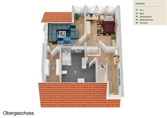 Grundriss Dachgeschiss