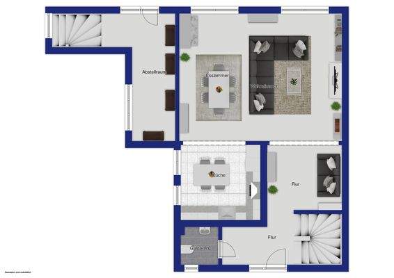 Grundriss Erdgeschoss