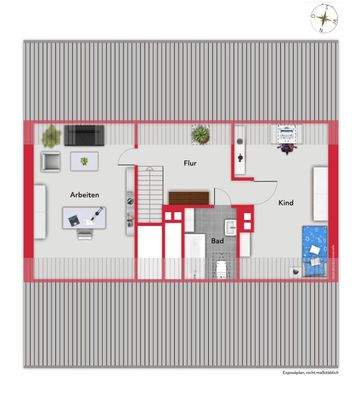 Grundriss Dachgeschoss