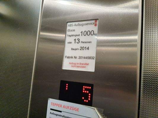 Aufzug 2014