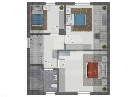 Grundriss Obergeschoss