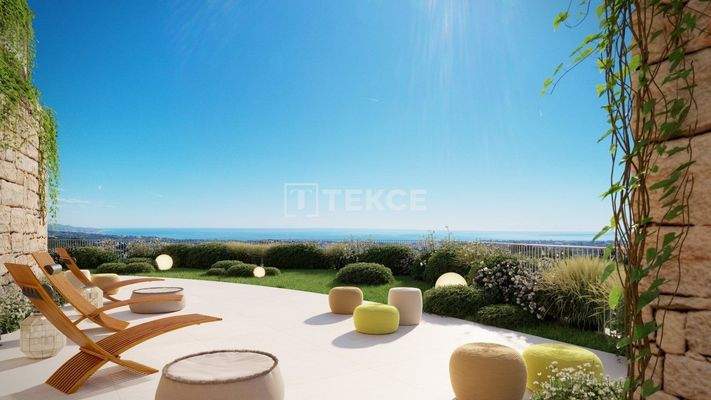 Sea View Flats with Luxury Design in Benahavis