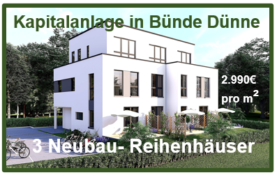 Bünde Renditeobjekte, Mehrfamilienhäuser, Geschäftshäuser, Kapitalanlage