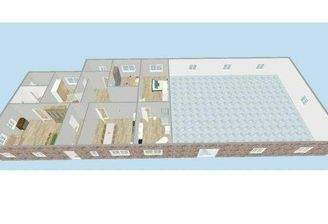 Blick auf den Grundriss