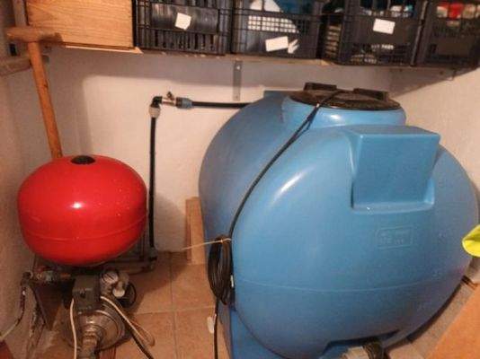 Zisterne Wasservorrat