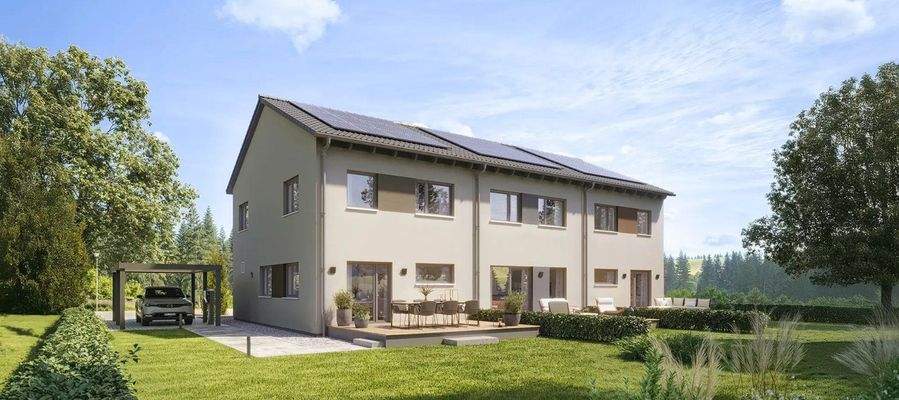 Neubauprojekt Reihenhäuser - So könnte Ihr neues Zuhause aussehen!