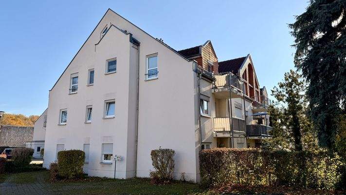 Hausansicht von der Seite