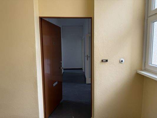 Blick zum Wohnungseingang