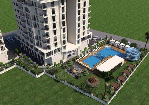 Real Estate in a Complex Near the Sea in Mahmutlar Alanya