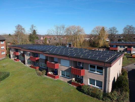 Wohnhaus mit Solardach