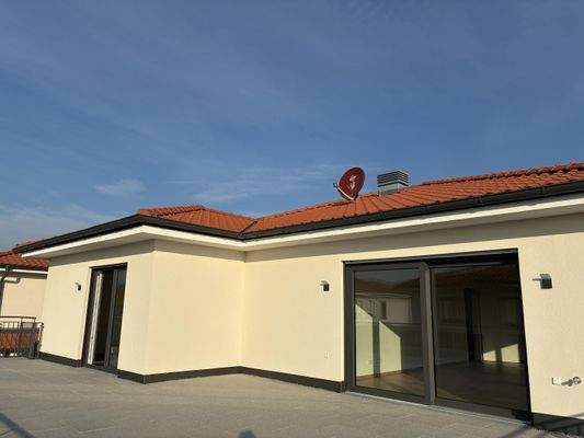 Bungalow auf dem Haus