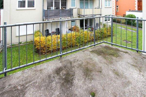 1. Balkon im Obergeschoss