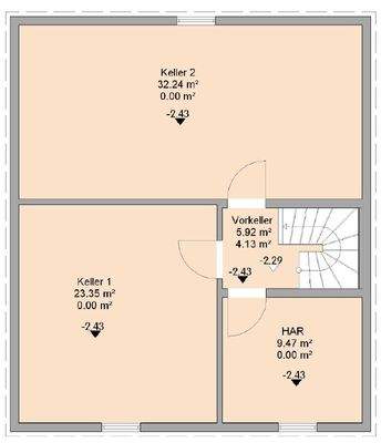 Grundriss Kellergeschoss
