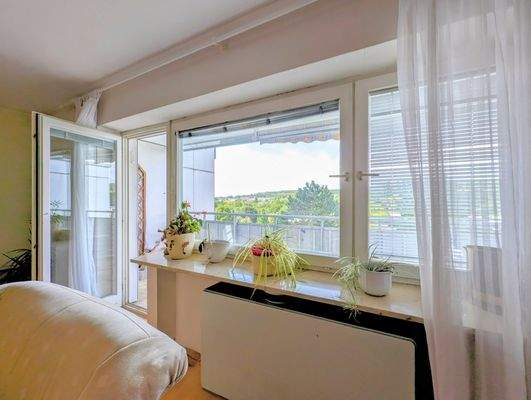 Wohnzimmer mit Blick