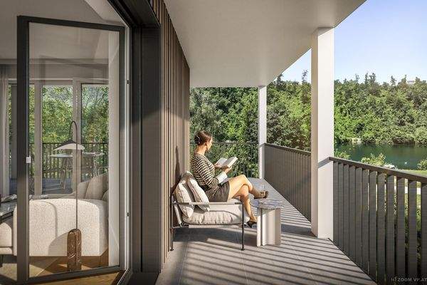 Rendering Balkon 19