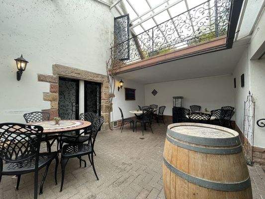 Sitzbereich Innenhof