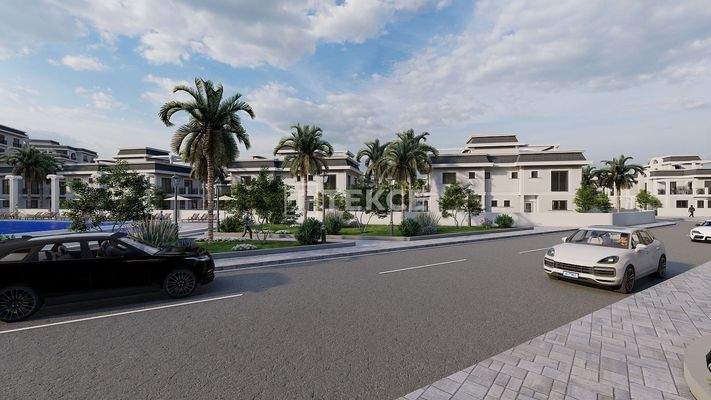 Real Estate near Sea with Community Pool in North Cyprus İskele