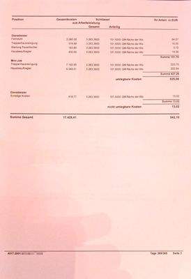 Abrechnung 2023 Seite 3