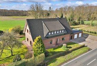 Luftaufnahme Straßenseite