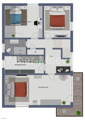 3400 Grundriss Obergeschoss