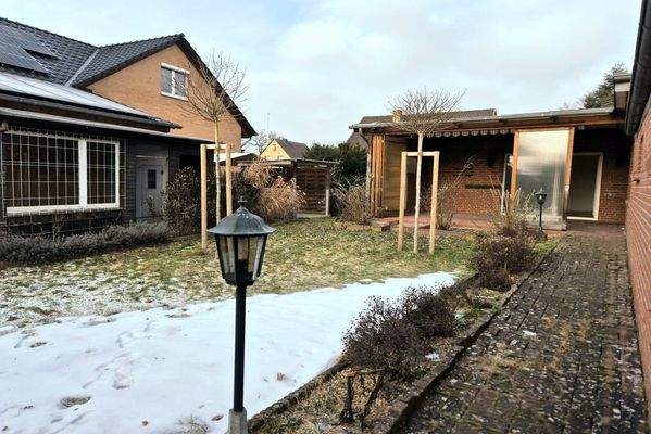 Überdachte Terrasse