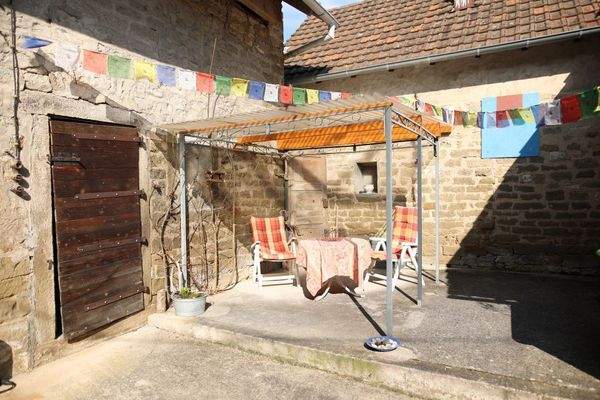 Innenhof, Sitzmöglichkeit