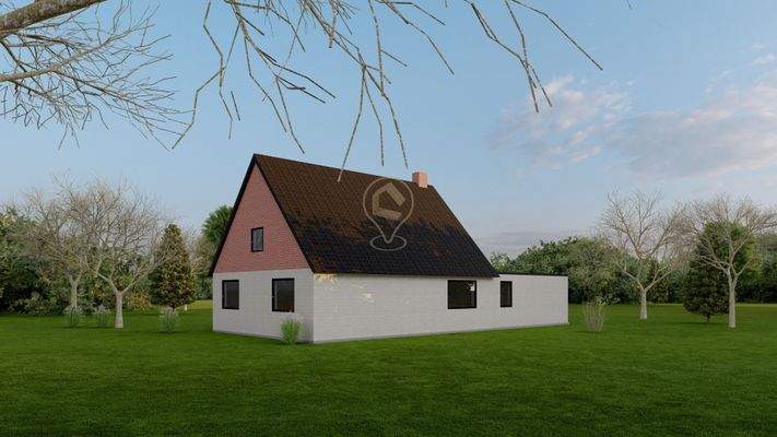 Hausansicht seitlich