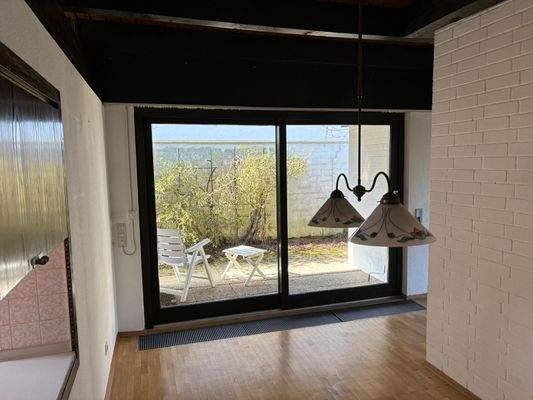 Eßzimmerbereich vor Entkernung