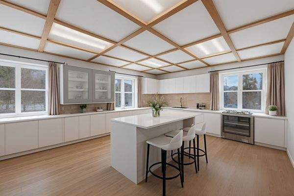 Hauptküche gestaged