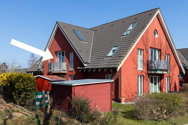 Ansicht auf die Rückseite der Immobilie