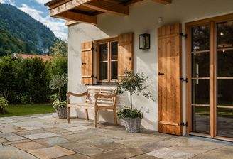 Detailbild - Terrasse -