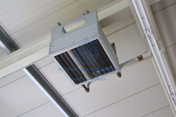 Gasdeckenstrahler - Warmhalle