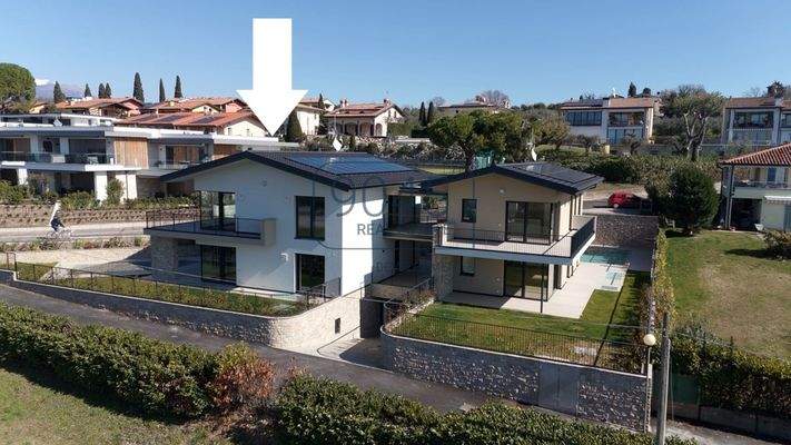 Exklusive Neubauvilla in Lazise – Moderne Eleganz in ruhiger Lage, nur 500 m vom Seeufer