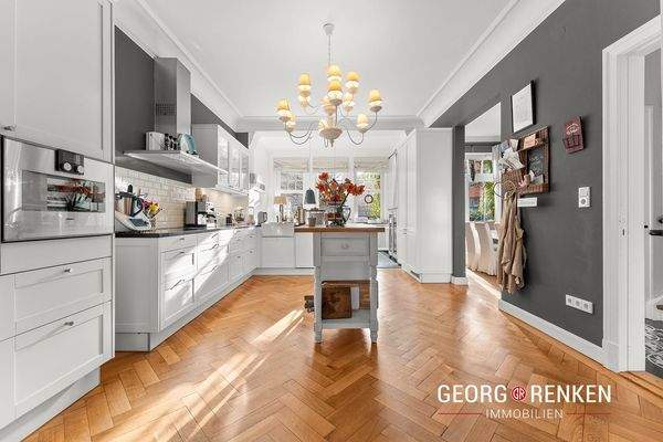 20.) EFH/Villa HP | Arbeitstisch in der Küche