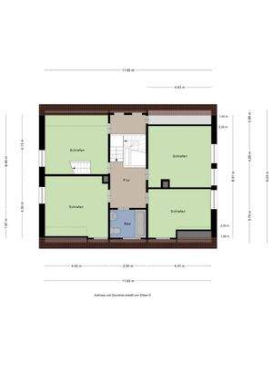 Grundriss Dachgeschoss