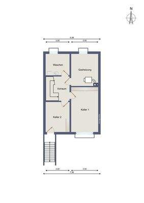Grundriss Keller