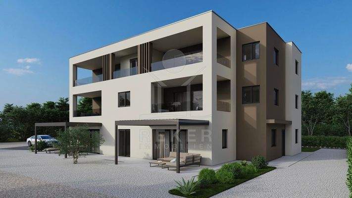 Neubau am Meer in Poreč