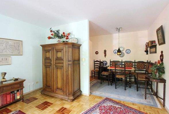 Blick in den Essbereich