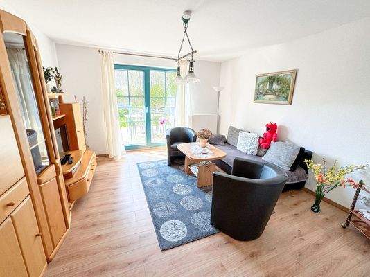 Das Wohnzimmer im Erdgeschoss