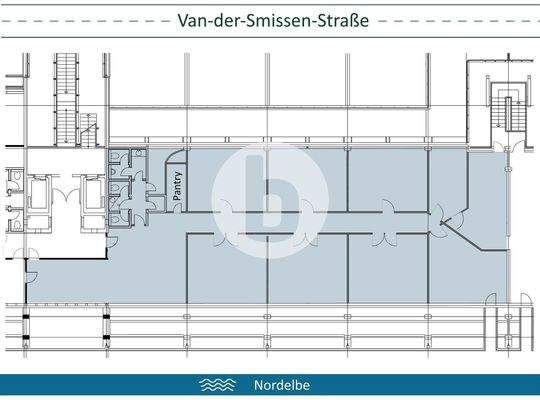 1. Obergeschoss mit ca. 361 m²