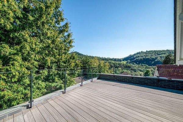Dachterrasse mit herrlichem Fernblick (Ausrichtung