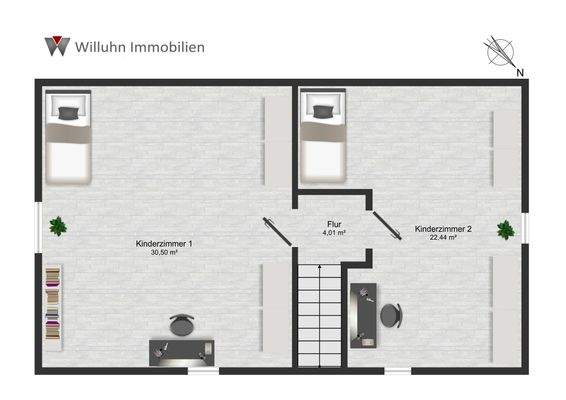 Grundriss Obergeschoss 