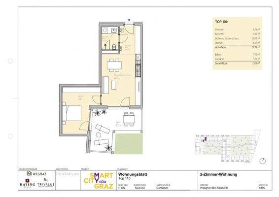 Grundriss: Smart City Süd