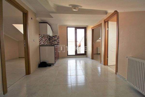 Spacious Duplex Flat with Large Terrace in Istanbul Arnavutköy
