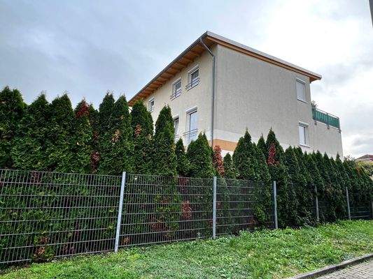 Seitenansicht Dopplehaushälfte