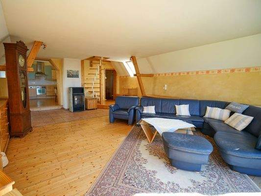 Große Wohnlandschaft