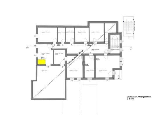 Grundriss 1. Obergeschoss