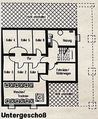 Grundriss Keller (Nr. 4)