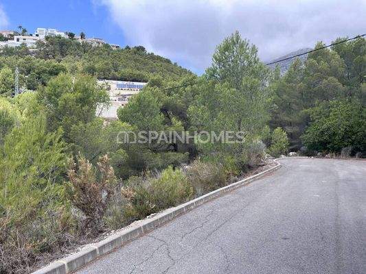7716 sqm Sea View Residential Plot in Altea Costa Blanca