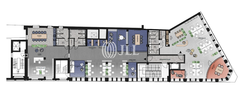 Regelgeschoss two tenants